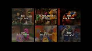 Barney Remix Credits With Audio Low Tone Barney Songs Mashup 2 [upl. by Cirilo]