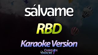 🔥 Sálvame  RBD Karaoke Version Cover [upl. by Aneerol]