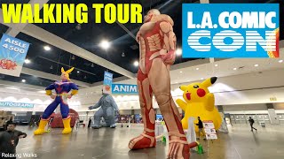 LA Comic Con 2022  Show Floor Walk Through  LACC Walkthrough [upl. by Odnalra]