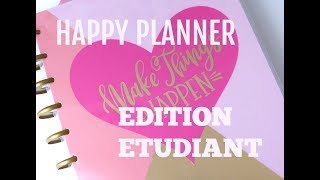 Revue Happy Planner  édition quotétudiantquot [upl. by Neelrahc805]