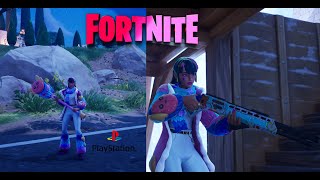 Fortnite Trio Dali Skin Gameplay Chapter 5 Season 4 [upl. by Artenal]