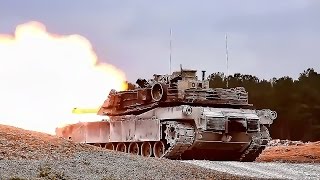 M1A1 Abrams Tank • Live Fire Exercise With GoPro View [upl. by Asilad854]