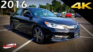 👉 2016 Honda Accord Sport  Ultimate InDepth Look in 4K [upl. by Adlanor]