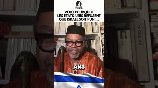 Pourquoi les EtatsUnis protègent Israël  afrique shorts israel palestine usa conflit follow [upl. by Alleinnad]