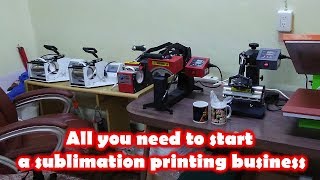 Start a sublimation printing business [upl. by Koren]