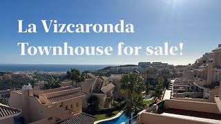 Vizcaronda La Duquesa 3Bed Townhouse for Sale Sea Views Pools Near Marina amp Beach 375000€ [upl. by Edan]