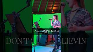 DONT STOP BELIEVIN  Journey  Antidote band cover  YannaSessions  cover [upl. by Nereil903]