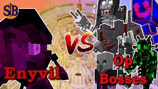 Who can Beat Enyvil in 1192  Minecraft Mob Battle [upl. by Daveda]