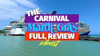 Carnival MardiGras Full HONEST Review IT IS FUN [upl. by Akcirred618]