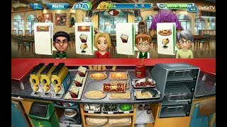 Cooking Fever  Level 40 Pizzeria Restaurant Fully Upgraded GamePlay [upl. by Ingeberg]