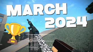 the BEST CLIPS of MARCH 2024 4K phantom forces [upl. by Eiramasil]