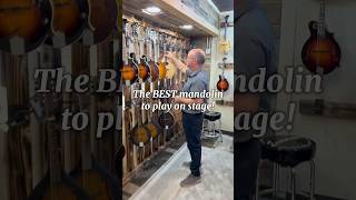 What is the BEST mandolin to play on stage mandolin mandolinmonday mandolininstrument [upl. by Ocirred604]