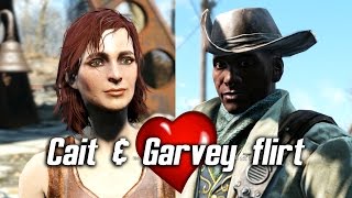 Fallout 4  Cait amp Preston Garvey flirt [upl. by Busch]