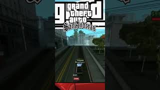 car flying stunt in GTAgtasanandreas cj gta gtasan short viral [upl. by Eittod]