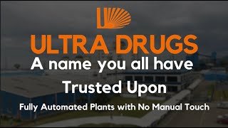 Ultra Drugs Pvt Ltd Company IntroductionTransforming Lives Through Innovative Healthcare Solutions [upl. by Koralle]