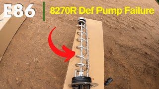 E86  John Deere 8270R Tractor DEF Pump Failure Repair Showing DEF is Over 200 Degrees [upl. by Nihs]