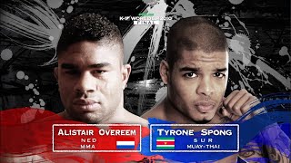 Alistair Overeem v Tyrone Spong [upl. by Trimmer250]