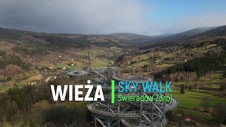 WIEŻA SKY WALK Świeradów Zdrój  Drone Movie  DJI Mavic Air2 [upl. by Asiuol]