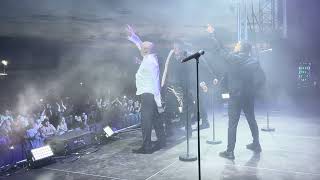 The Jacksons Perform quotShake Your Bodyquot with Pose at Manchester Barton Aerodrome 2024 [upl. by Bevin919]