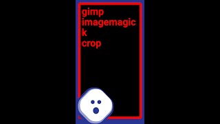 Command line to automatically crop an image shorts [upl. by Borg]