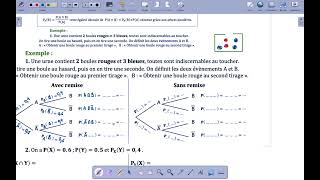 1G CH03 Probabilités conditionnelles et évènements indépendants P01 [upl. by Ellerrad]