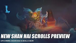 New Shan Hai Scrolls Skin 2024  Wild Rift [upl. by Kim]