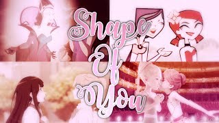 Shape of You  CrossoverAu Mep [upl. by Kylah647]