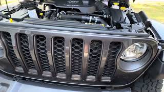 Jeep Gladiator LED Headlight Installation [upl. by Ainerbas]