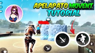 ApelapatoGo Movement Trick Tutorial  Movement Speed Trick  Apelapato Trick  Free Fire  FF [upl. by Gareth]