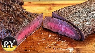 London Broil Grilled After Marinating For 3 Days [upl. by Ardni]