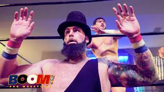 Abraham Lincoln vs Judas Icarus 💥 BOOM Pro Wrestling [upl. by Eixela]