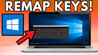 How to Remap Keyboard Keys in Windows 10 amp 11 [upl. by Anitnauq]