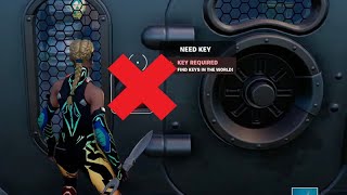 HOW TO OPEN THE VAULT WITHOUT KEY  FORTNITE GLITCH [upl. by Ynnaffit]