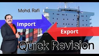 Export and Import Procedure under Customs Law [upl. by Yanrahc]