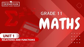 Grade 11 Maths Unit 1 13 Types of Functions [upl. by Llemaj]