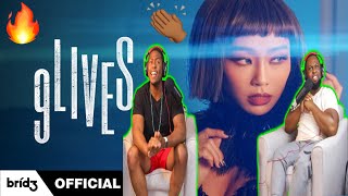 HYOLYN효린 9LIVES Official MV Brothers Reaction [upl. by Kezer227]