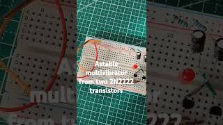 Astable multivibrator [upl. by Ahnavas]