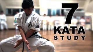 7 Kata Study  Gojuryu  Meitetsu Yagi [upl. by Nevag]