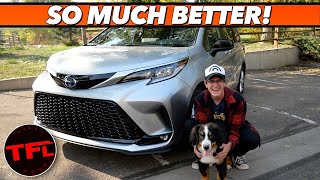 The 2021 Toyota Sienna Is WAY Better Than The Old One Heres Why [upl. by Eednarb]