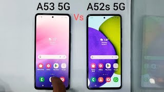 Samsung A53 vs A52s  SPEED TEST 🔥 [upl. by Neirual]