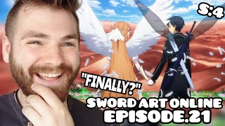 BEYOND TIME  Sword Art Online  Episode 21  SEASON 4 ALICIZATION PART 2  ANIME REACTION [upl. by Malamut]