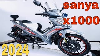 أحسن دراجة نارية 🏍️ SANYA X1000 🥇 سانيا موطو 2024  الثمن خيالي 😳 [upl. by Sheets]