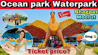 Ocean park water world water park Bhagpat  Ocean water park delhi ticket priceLocation [upl. by Rakia]