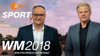 Best of Oliver Welke und Oliver Kahn  FIFA WM 2018  ZDF [upl. by Salguod]