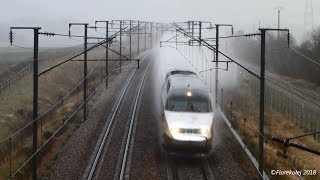 TGV w idealnych warunkach   TGV in perfect weather condition [upl. by Akinot726]