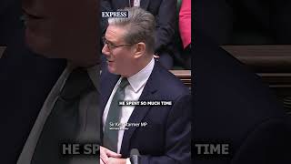 Farage and Starmers comical Donald Trump clash  PMQs [upl. by Miriam]