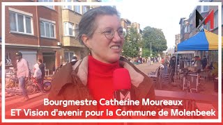 Bourgmestre Catherine Moureaux Et Vision davenir pour la Commune de Molenbeek [upl. by Yrruc768]