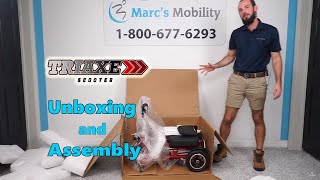 Triaxe Sport Fast Portable Scooter  Unboxing and Assembly [upl. by Eidarb548]