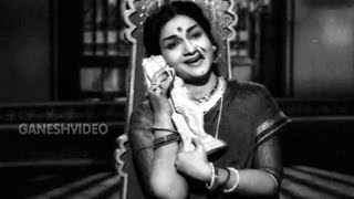 Sati Sakkubai Songs  Ghallu Ghallu Mani  Anjali Devi  Ganesh Videos [upl. by Nywg]