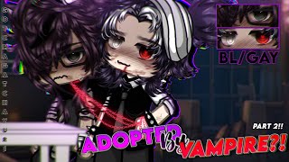 Adopted By A Vampire • PART 2 • BLGAY • GCMM • GLMM • Original •Gacha Club Mini Movie [upl. by Eeltrebor]